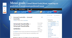 Desktop Screenshot of messigoals.com