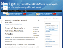 Tablet Screenshot of messigoals.com